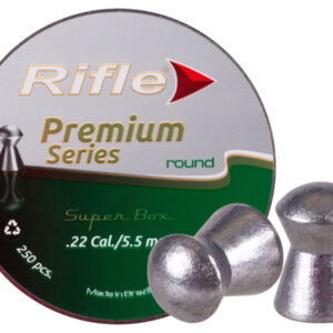 Rifle Premium Pellets, .22cal, 18.67gr, Round Nose, 250ct ...